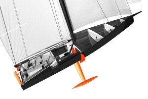 Rendering of a possible future IMOCA 60 design for the next race.