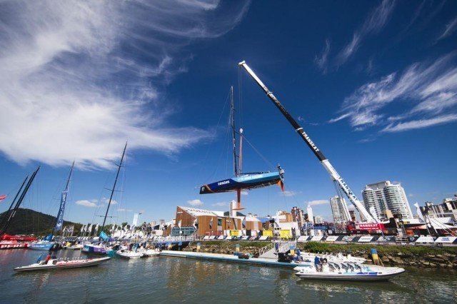 GAC Pindar provided urgent yacht and mast transport solutions for four teams during the previous two editions of The Ocean Race. Vestas 11th Hour Racing received a new mast in Itajai, allowing them to complete the 2017-18 edition.
Photo Credit: Pedro Martinez / Volvo AB