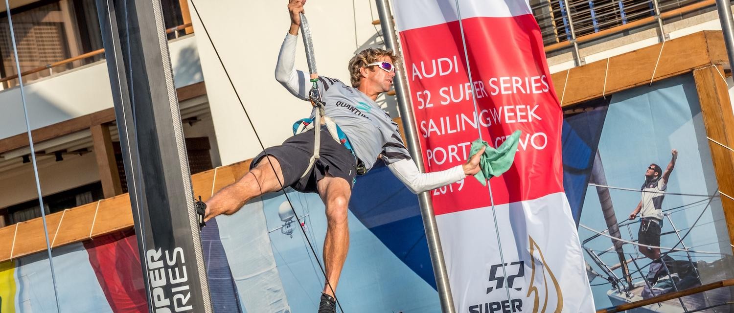 The Mistral Affects Racing at the Audi 52 SUPER SERIES Sailing Week Again