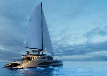 Sunreef Yachts reveals the first images of the Sunreef Zero Cat
