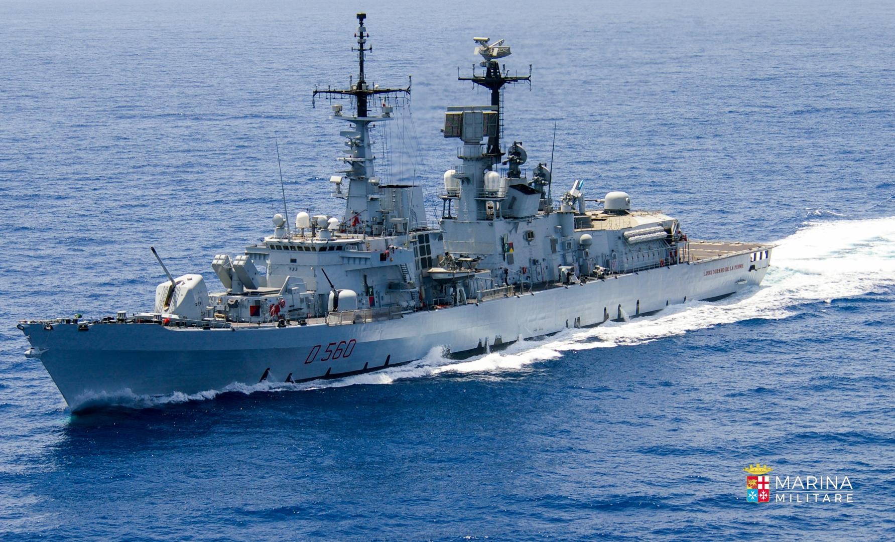 Marina Militare: Nave Durand de la Penne nel bacino del Mar Nero