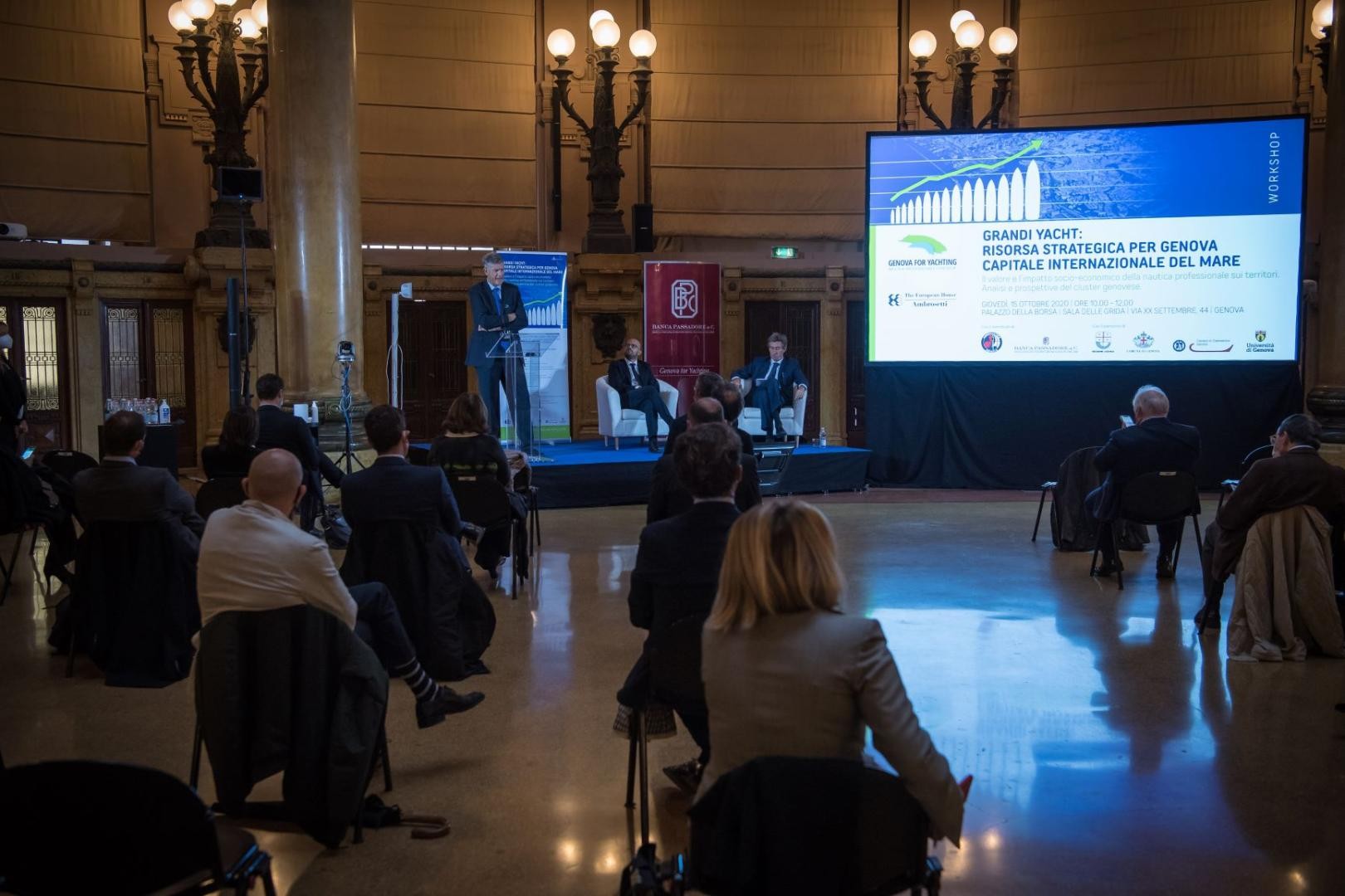 Genova for Yachting presents the results of the Study by The European House-Ambrosetti in Genoa