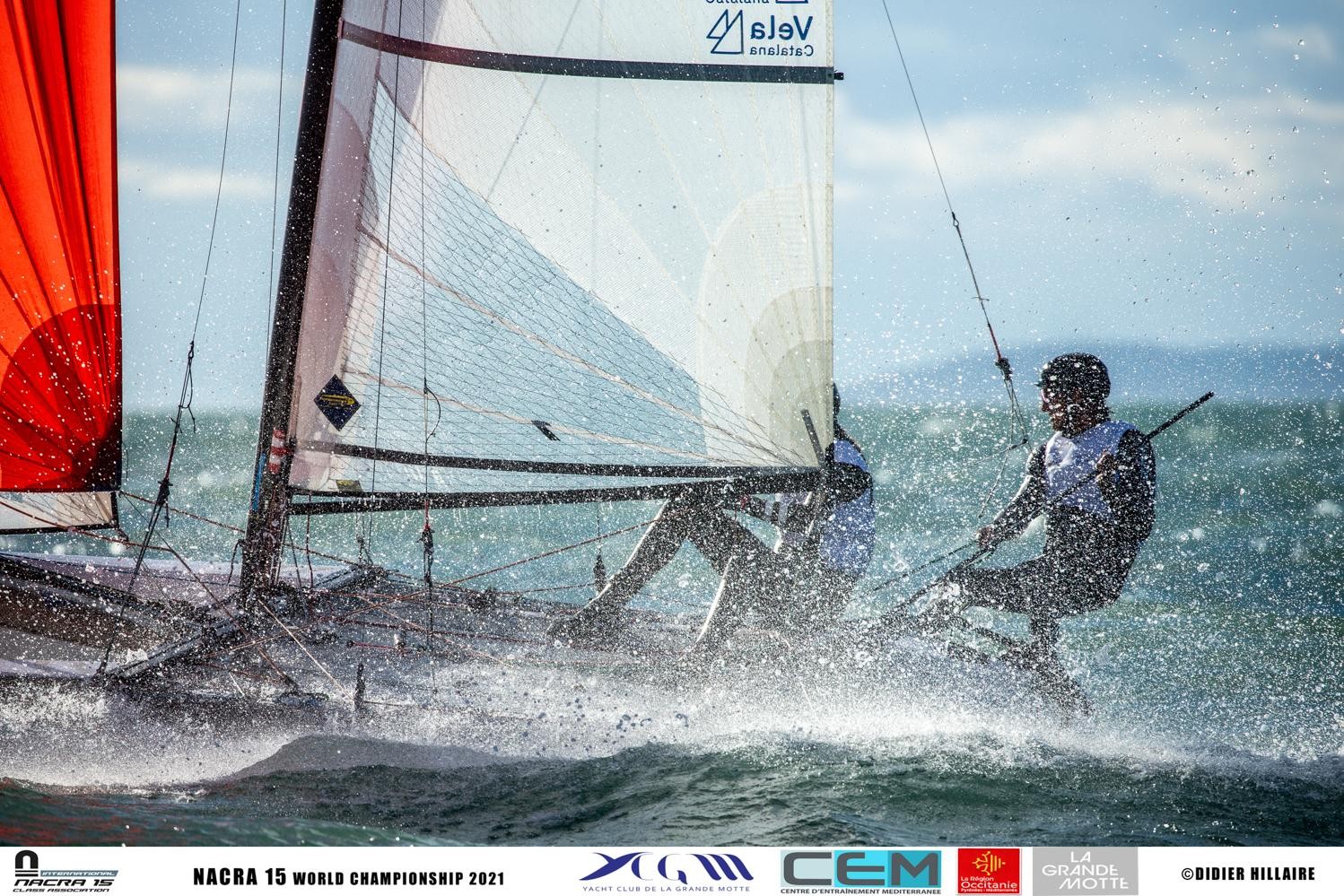 A day of extremes opens the Nacra 15 World Championships
