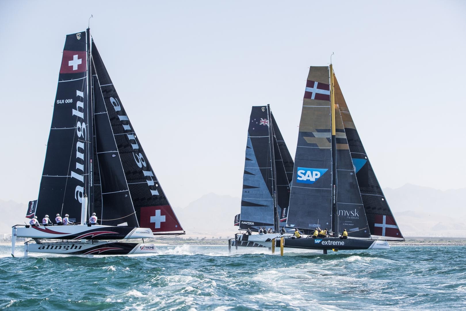 Grassroots Team Portugal is set to meet the the fourth Act of the 2018 Extreme Sailing Series™ professional crews on the start line in Cascais