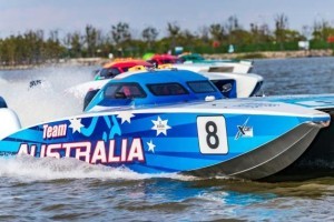 Team Australia wins race 1 in Shanghai. Abu Dhabi 4 is second, Hi-Performance Italia third