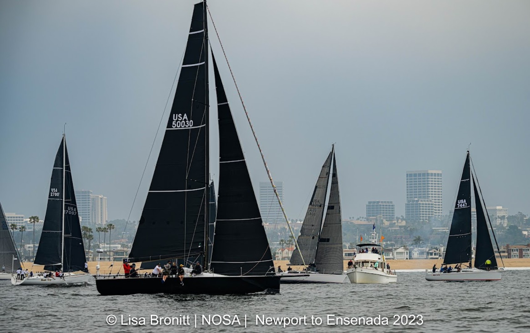 N2E 75: Light Winds Make for Competitive Sailing
