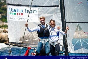 Vittorio Bissaro e Maelle Frascari (GS Fiamme Azzurre/CC Aniene) medaglia d’argento