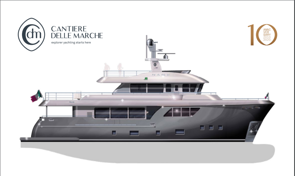 Commercial success at Cantiere delle Marche: Darwin 86 sold