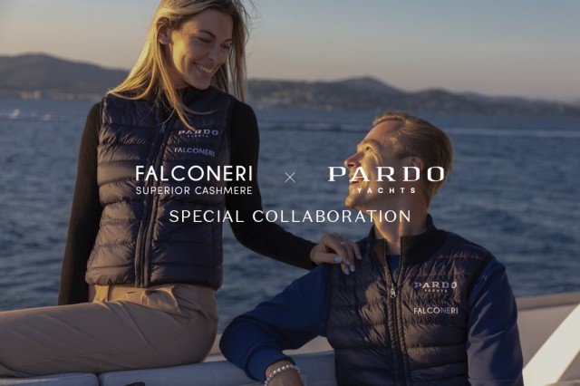 Falconeri and Pardo Yachts together to bring Italian-ness to the world