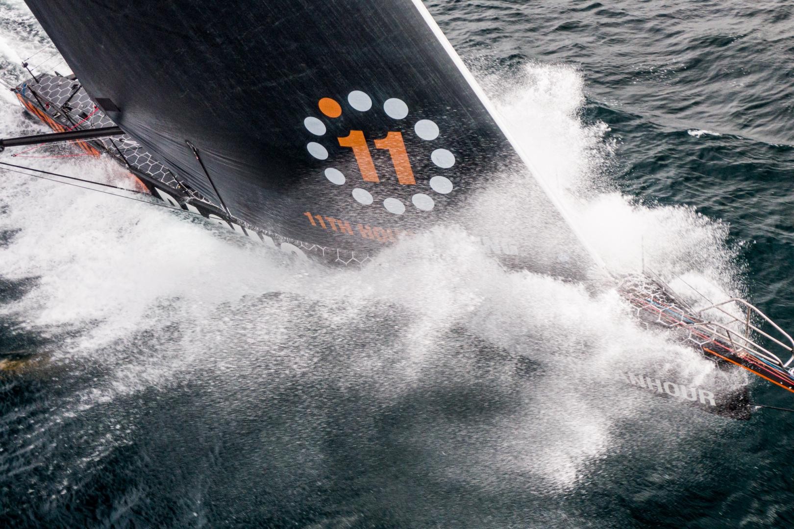 11th Hour Racing Team crosses the North Atlantic en route to Newport, RI, USA. The next of The Ocean Race Summits will be a virtual, online event base
