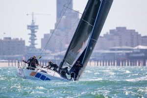 Front row seat in the harbor during Volvo Ocean Race