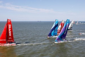 Volvo Ocean Race 2017/18, Leg 8 - The start