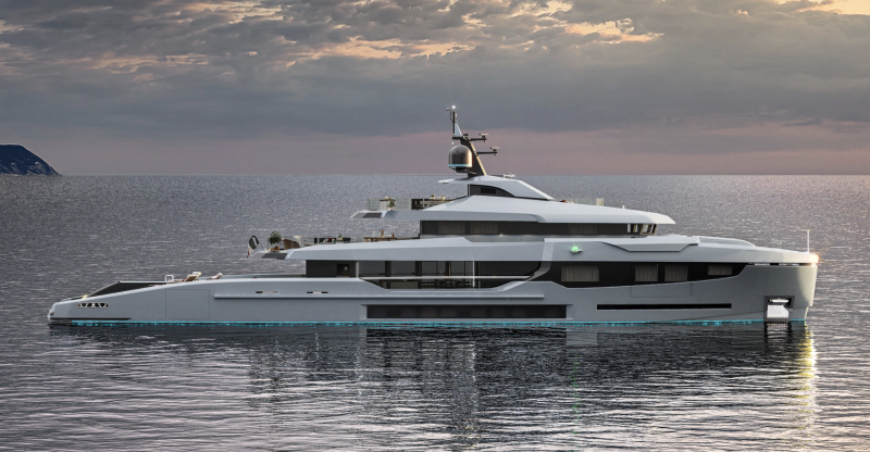 Tankoa Yachts svela il nuovo T500 Tethys, l’explorer superyacht disegnato da Hot Lab