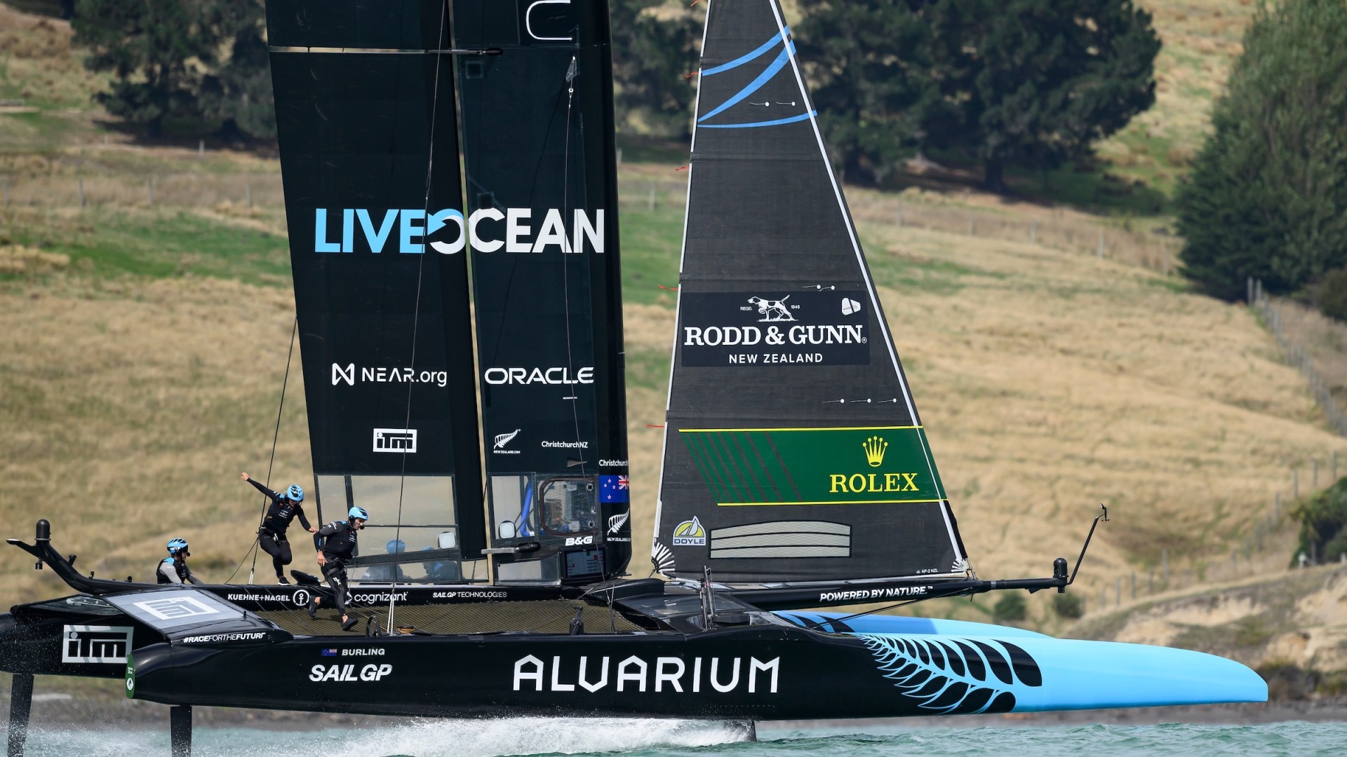 SailGP: Amokura hits New Zealand waters for the first time