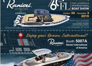 Ranieri International al Fort Lauderdale International Boat Show