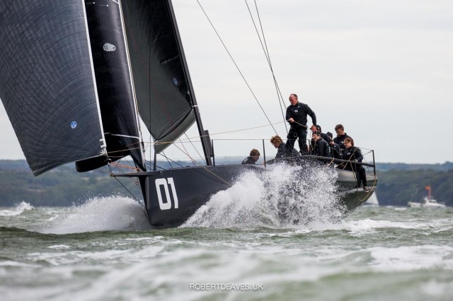Rán holds narrow lead in Fast40+ fleet at Vice Admiral’s Cup after four races