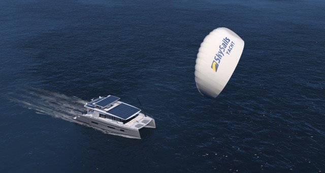 Solar-elektrische Yachten läuten mit innovativem Zugdrachen-Antrieb eine neues Zeitalter des Segelns ein.