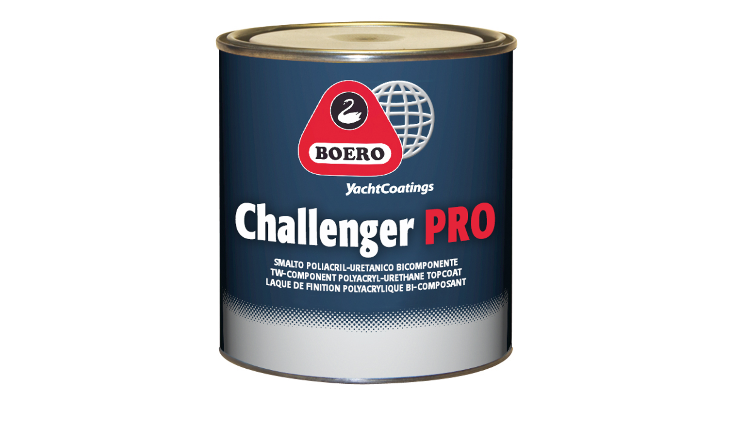 Challenger pro al Salone Nautico: il prodotto per la finitura
firmato Boero Yachtcoatings