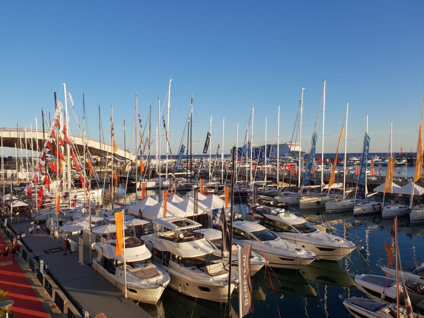 La darsena vela al Salone Nautico di Genova 2018
ph. G.Luzzatto©