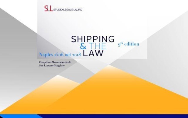 The 9th edition of Shipping and the Law will be held on 15thand 16th October 2018