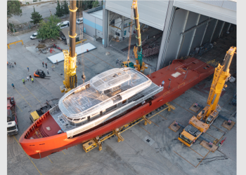 Alia Sea Club 53m full custom yacht on schedule for delivery fall 2023