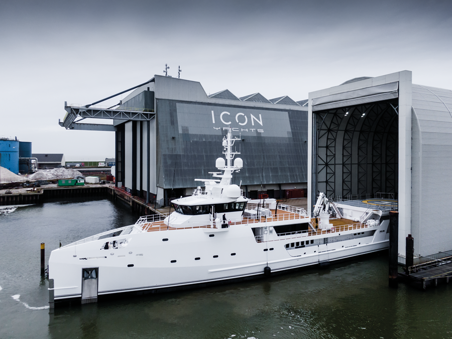 Game changer arrives to ICON for a refit