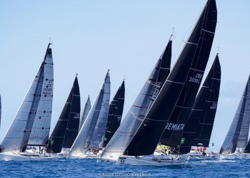 The second day of 2021 ORC European Championship off Capri
