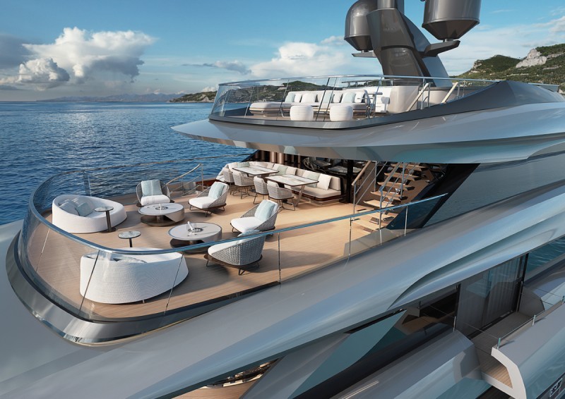 Tankoa Yachts svela il dinamico design del 68m T680 Fenice al MYS 2022