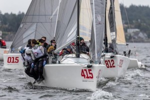2018 Melges 24 World Championship - Day Four - The rain in Victoria