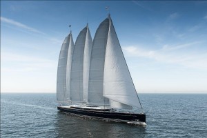 The truly breathtaking contemporary three-masted schooner