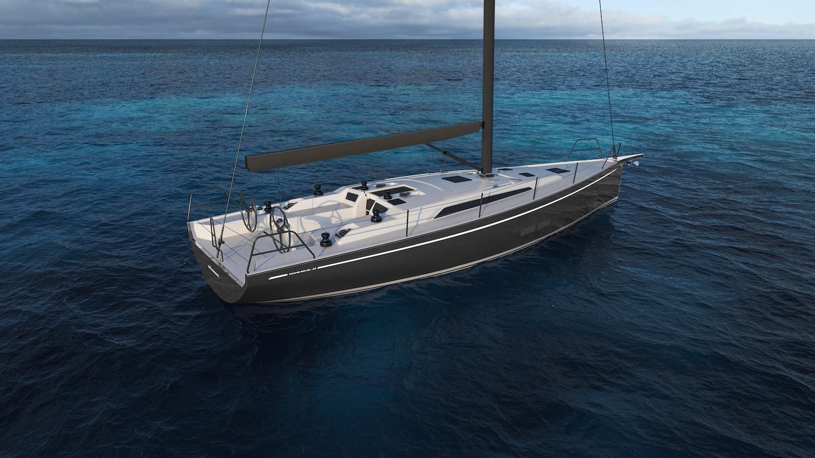 New Grand Soleil 44 at the 2020 Yachting Festival of Cannes