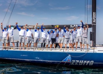 Azzurra wins the first event in the 52 Super Series in Cape Town