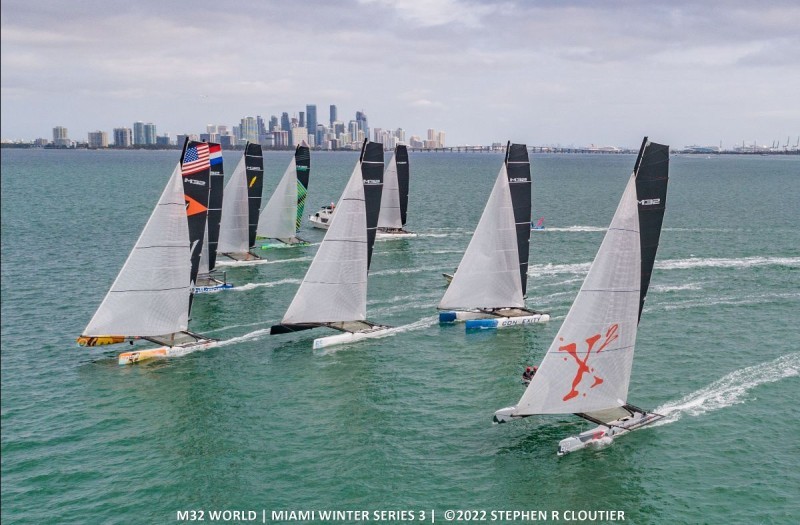Biscayne Bay, Miami will again be the scene for the Miami Winter Series. Photo: m32world/Stephen R Cloutier