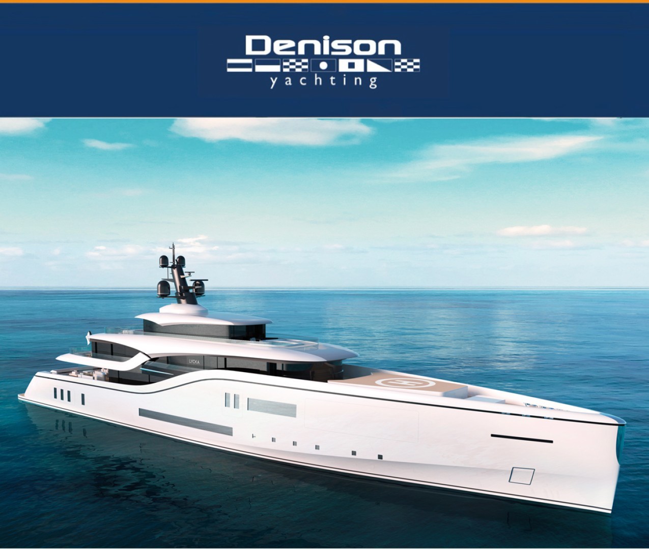 Denison Yachting and Nobiskrug present 77m superyacht project Lycka