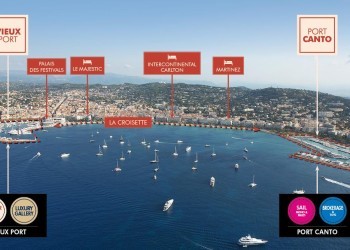 Cannes sarà la vetrina di grandi velieri durante lo Yachting Festival