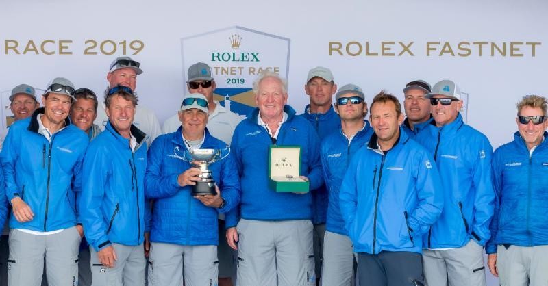 Rolex Fastnet Race: Rambler 88 claims third consecutive monohull line honours