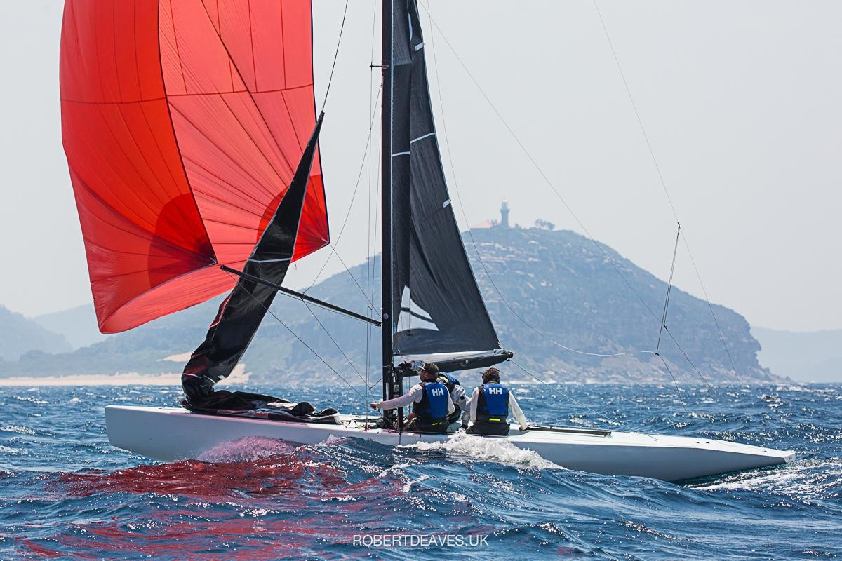 High seas stop racing on third day of 5.5 Metre World Championship