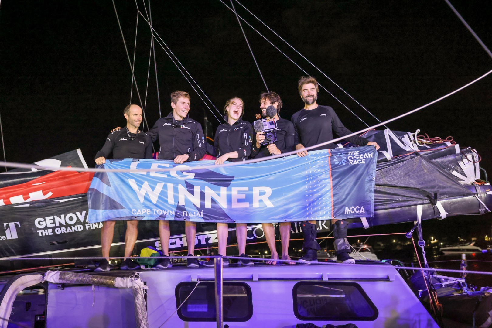 The Ocean Race, Team Malizia wins leg 3. © Sailing Energy / The Ocean Race