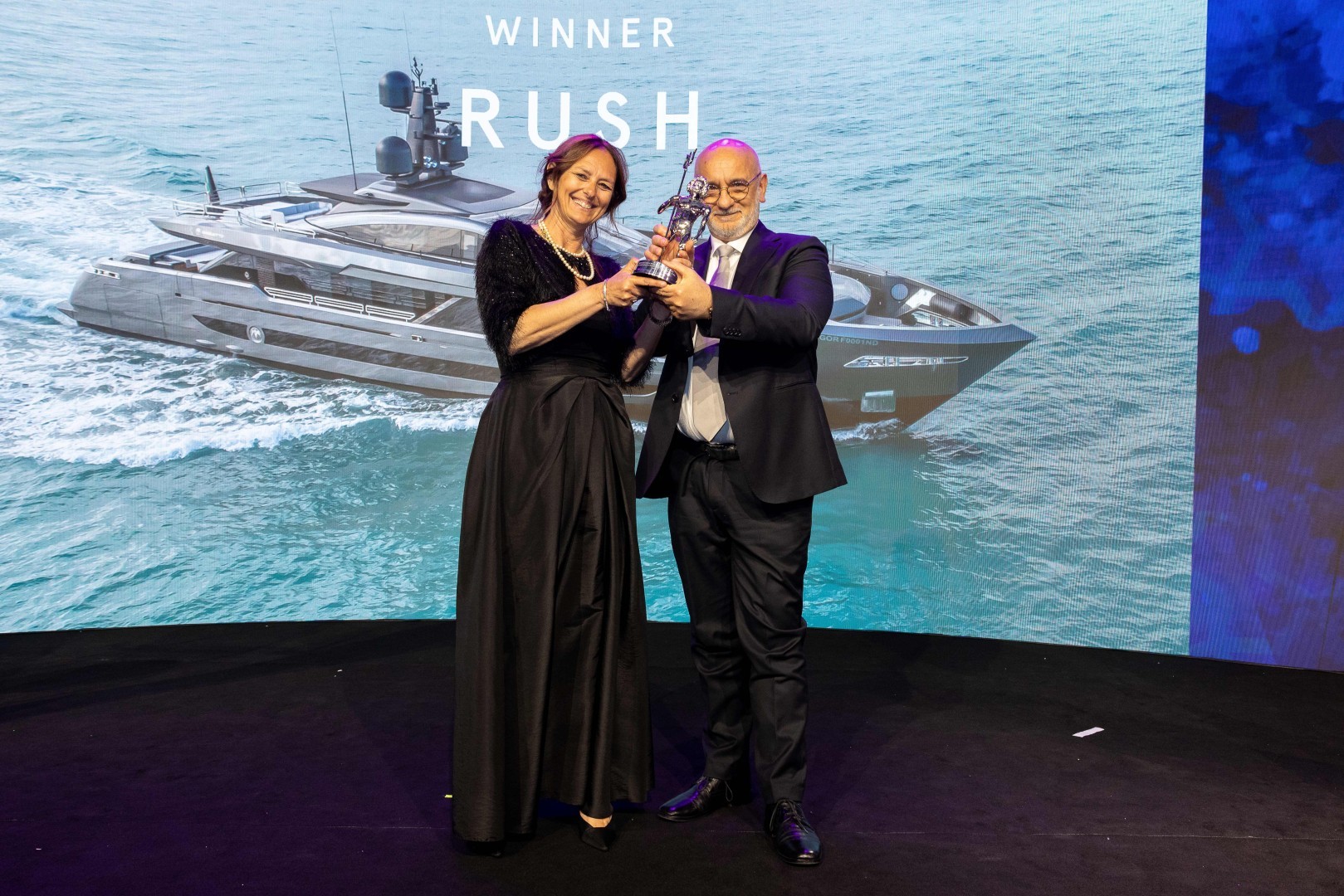 Baglietto Rush winner of the World Superyacht Award 2023