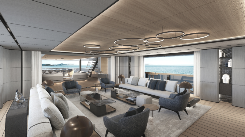 Tankoa Yachts svela il dinamico design del 68m T680 Fenice al MYS 2022