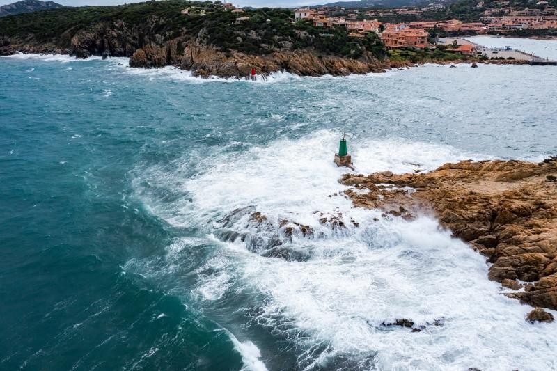 Today's conditions in Porto Cervo. Photo credit: SAILING Champions League/Sailing Energy