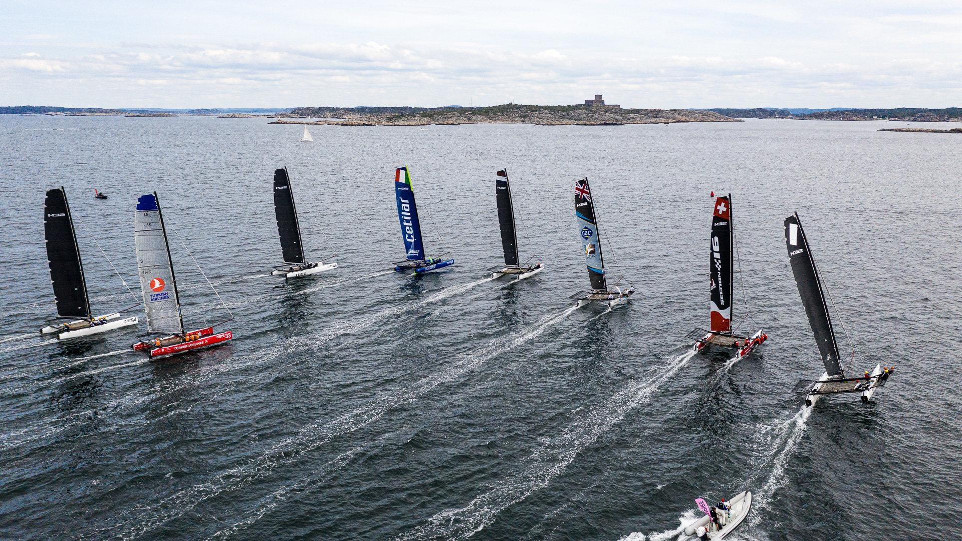 New teams get a look in on day two of M32 European Series Marstrand