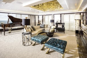 Ultimativer Luxus auf See in der Regent-Suite