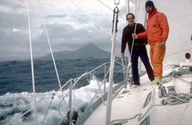 Sayula II, rounding Cape Horn, at the 1973-74 Whitbread Round the World Race
© Bernardo Arsuaga Private Collection
