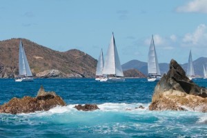 Fantastic Caribbean Conditions Turn Up Fun Dial on First Day Racing