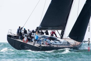 Aldo Parisotto's OSCAR3 gained the upper hand in the Mylius 65 match race