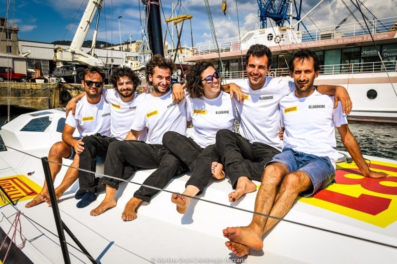 Alla Grande - Pirelli: varata a Genova la nuova barca di Ambrogio Beccaria