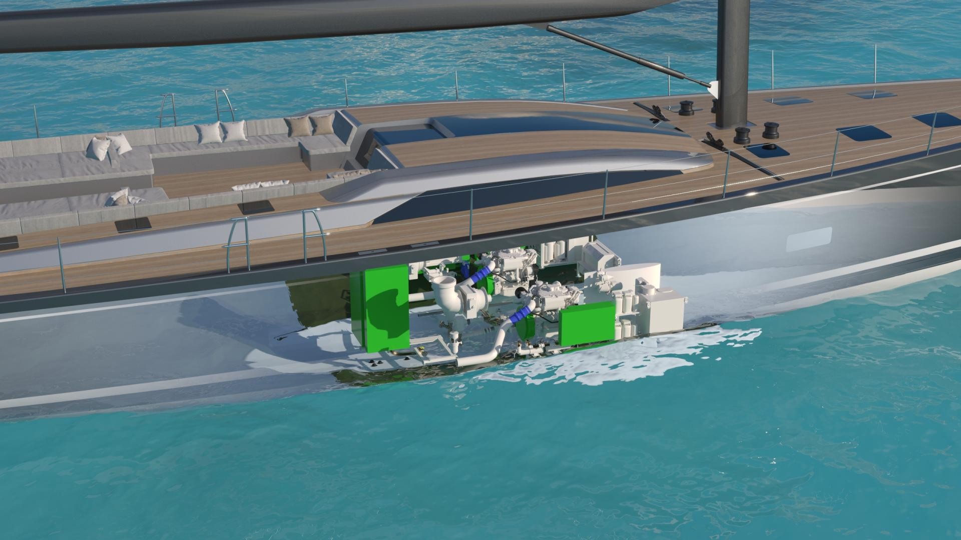BAE Systems’ very well proven HybridGen technology has now been adapted for the yachting market in partnership with Southern Wind