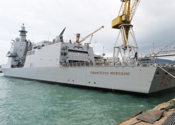 Second Multiporpose Offshore Patrol ship Francesco Morosini Delivered