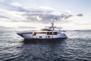 Azimut Yacht at the Monaco Yacht Show with three iconic models